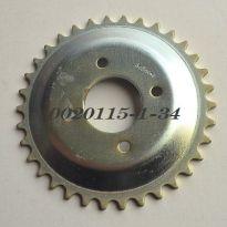 Corona de acero 34 dientes
