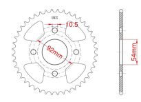 Corona de acero 49 dientes