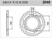 Corona de acero 45 dientes