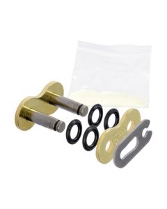 Eslabón de unión cadena JT 520 XR enganche clip oro