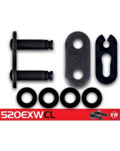 Eslabón de unión cadena RK 520 EXW enganche clip