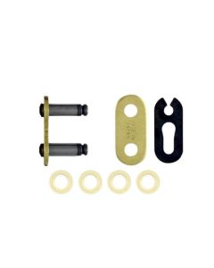 Eslabón de unión cadena RK 530 H enganche clip oro