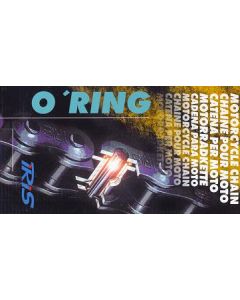 Cadena IRIS 428 ORHTP con O ring 138 eslabones oro