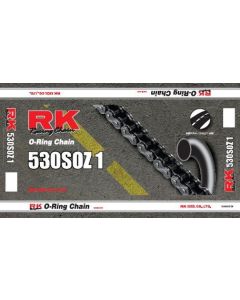 Eslabón de unión cadena RK 530 SO enganche clip