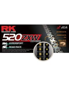 Eslabón de unión cadena RK 520 ZXW remache punta huecha