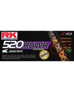 Cadena RK 520 RUWR con UW ring 120 eslabones oro