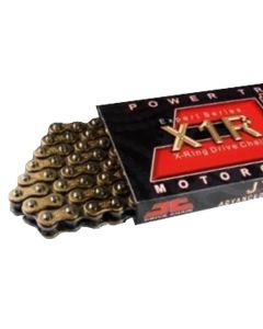 Cadena JT 525 XRGB con X ring 112 eslabones oro