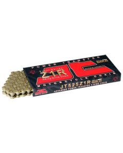 Cadena JT 525 ZR con X ring 110 eslabones oro