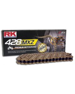 Cadena RK 428 MXZ 48 eslabones oro