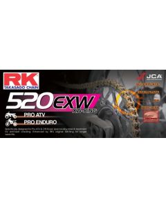 Cadena RK 520 EXW con XW ring 86 eslabones