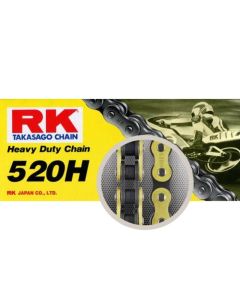 Eslabón de unión cadena RK 520 H enganche clip oro