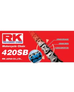 Eslabón de unión cadena RK 420 SBB enganche clip azul