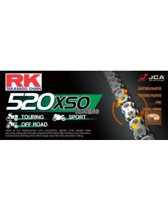 Cadena RK 520 XSO con RX ring 86 eslabones