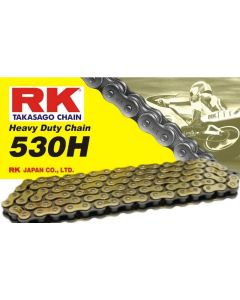 Cadena RK 530 HGB 102 eslabones oro