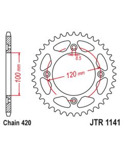 Corona de aluminio 48 dientes