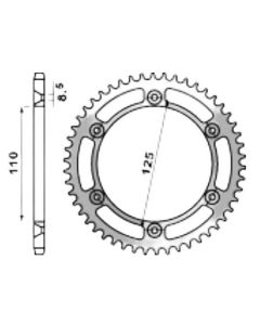 Corona de aluminio 56 dientes