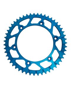 Corona de aluminio 50 dientes Azul