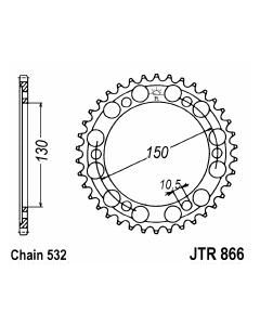 Corona de aluminio 51 dientes