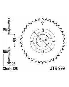 Corona de acero 42 dientes