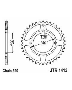 Corona de aluminio 41 dientes