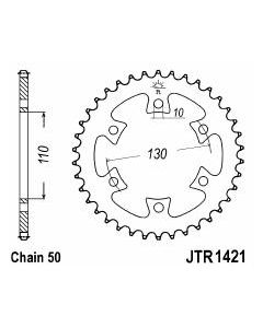 Corona de aluminio 38 dientes