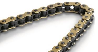 Cadena 415 RENFGB 86 eslabones oro