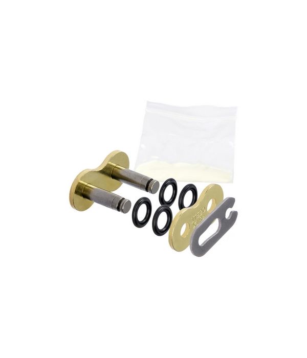 Eslabón de unión cadena JT 520 XR enganche clip oro