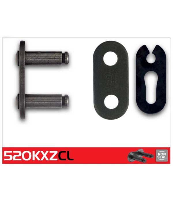 Eslabón de unión cadena RK 520 KXZ enganche clip