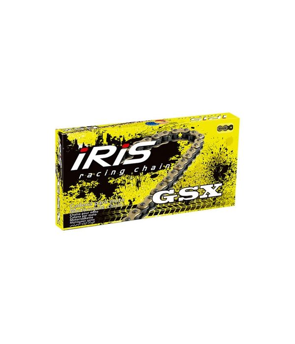 Eslabón de unión cadena IRIS 415 X enganche clip oro