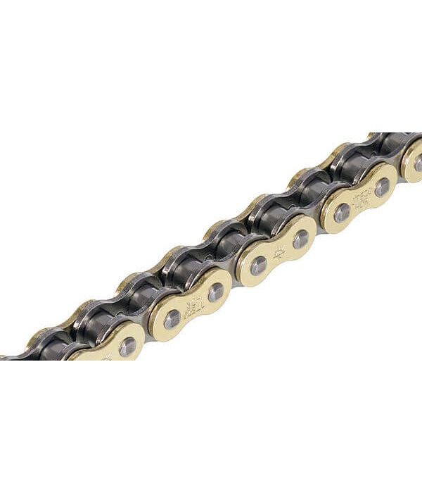 Cadena JT 428 HDRGB 132 eslabones oro
