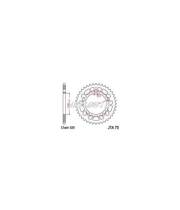 Corona de aluminio 40 dientes