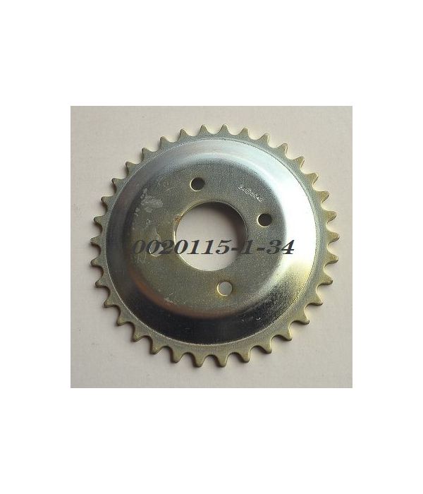 Corona de acero 36 dientes