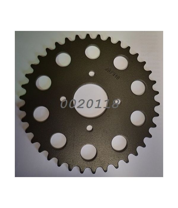 Corona de aluminio 46 dientes
