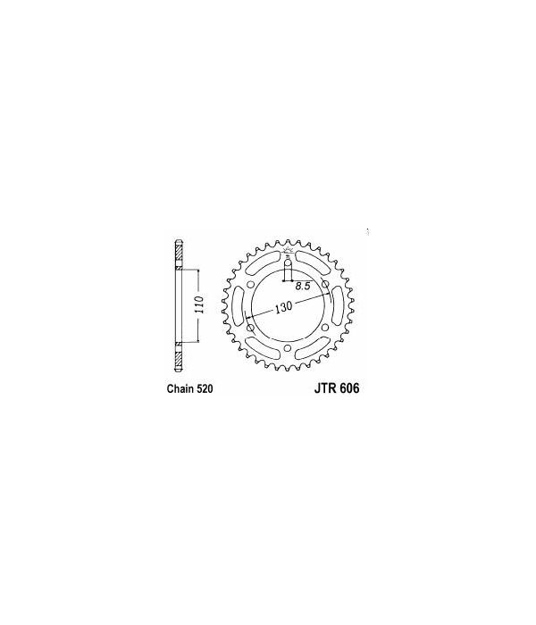 Corona de acero 48 dientes