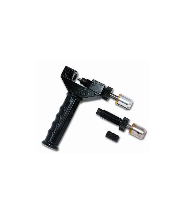 Remachadora y separadora de cadenas paso 420-428