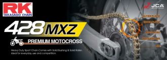 Cadena RK 428 MXZ 118 eslabones