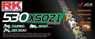 Cadena RK 530 XSO con RX ring 116 eslabones