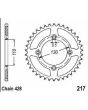Corona de aluminio 53 dientes