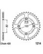 Corona de aluminio 38 dientes