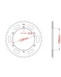 Corona de aluminio 56 dientes