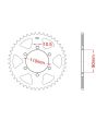 Corona de aluminio 33 dientes