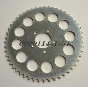 Corona de acero 51 dientes